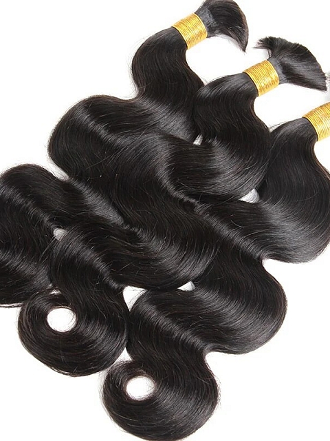 Soft Body Wave - Bulk Human Hair - Loose/Braids