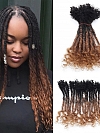  ANNA 1B/30 Remy Hair Locs Extensions Dreadlocks Styles Brazilian Lisa Locs for Beginners