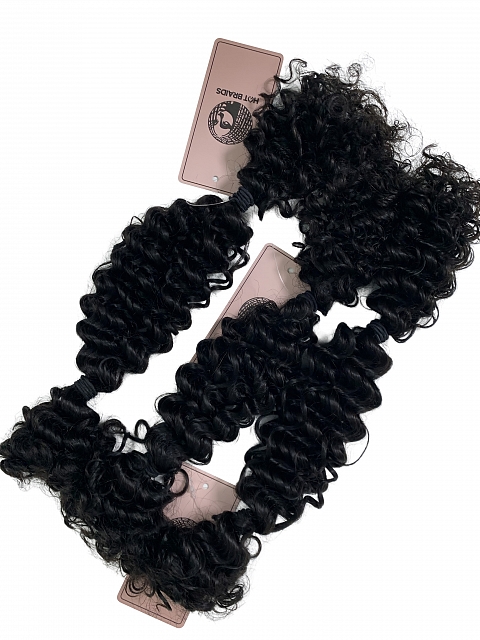 3a3b Texture-Natural Curly - Bulk Human Hair - Twists/Braids