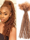 20strands/pack Manufacturing Vendors Locks Cheveux Naturel | Dreadlocks Human Hair Ombre Locs Extension Human Hair Locks for Men