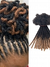 Cheap Rasta Cheveux Locks Homme Dreadlocks Cabelo Humano Afro Kinky Human Hair Natural Dread Locks Extension