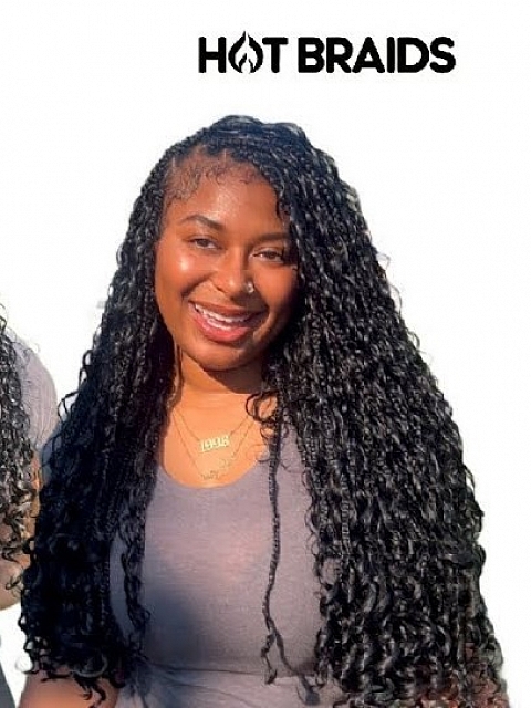 Bohemian Curl - Bulk Human Hair - Loose/Braids
