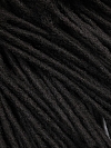 Natural Black Standard Smooth Human Hair Loc Extensions