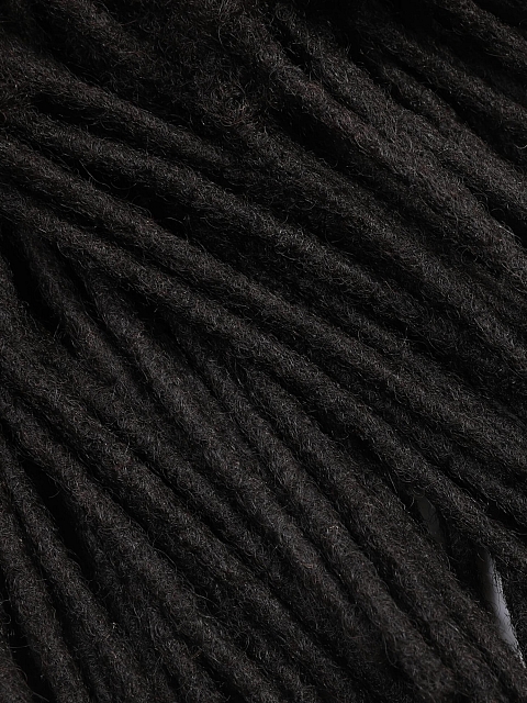 Natural Black Standard Smooth Human Hair Loc Extensions