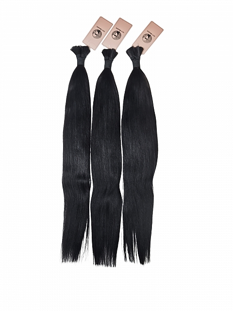 Light Yaki - Bulk Human Hair - Loose/Braids