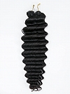 Hand-made Deep Wave Crochet Human Hair Extension