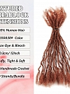 100% Human Hair 350&30# Sister Locks Extensions With s Soft Interlocs for Crochet