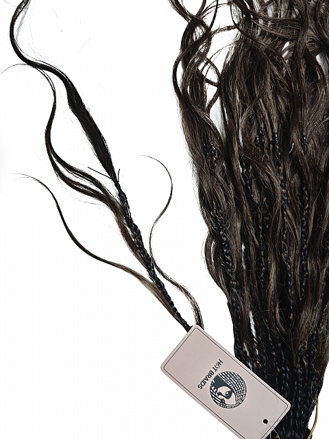 #T1B4 Color Crochet Boho Box Braids