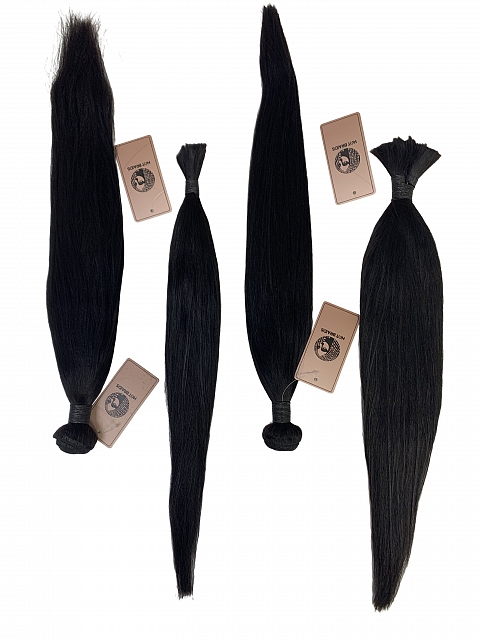 Light Yaki -Reusable The Hybrid Glam Kit-Braiding w/ Weft Hair Combo