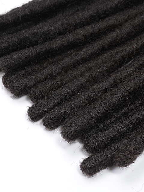 Large Standard Human Hair Loc Extensions