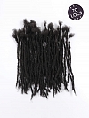 Ombre Honey Tips Textured Human Hair Loc Extensions
