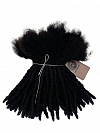 Textured Interlocked Human Hair Loc Extensions