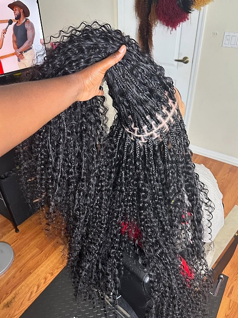 Bohemian Curl - Bulk Human Hair - Loose/Braids
