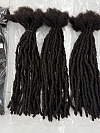 Wholesale Dreads Interlock Textured Locs Extensions Human Hair Microlocks Sisterlocks Extensions
