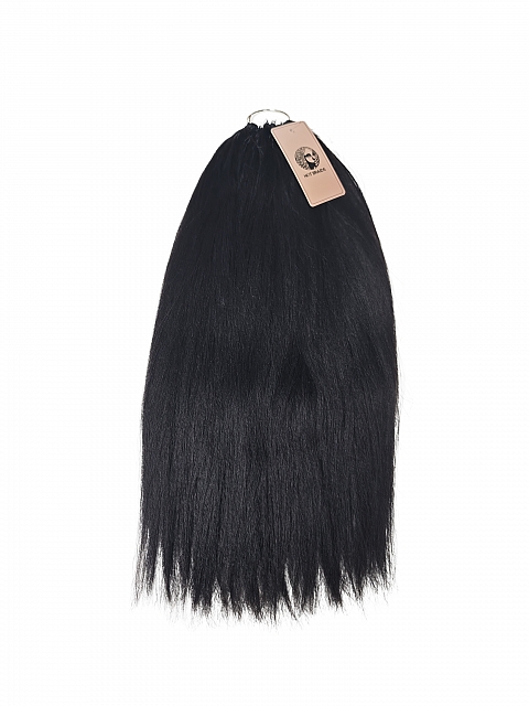 Coarse Yaki - Texture Between Light Yaki & Kinky Straight - Upgrade Crochet Human Hair