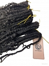 Premium 100% Human Hair Crochet Locs –Goddess Locs– Pre-Looped for DIY Instant Install – Ultra-Thin 0.5cm Lightweight Texture