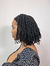 Natural Black-Tight Afro Kinky - Bulk Human Hair - Dreadlocs/Twists