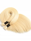 Platinum Blond Soft Straight - Bulk Human Hair - Loose/Braids