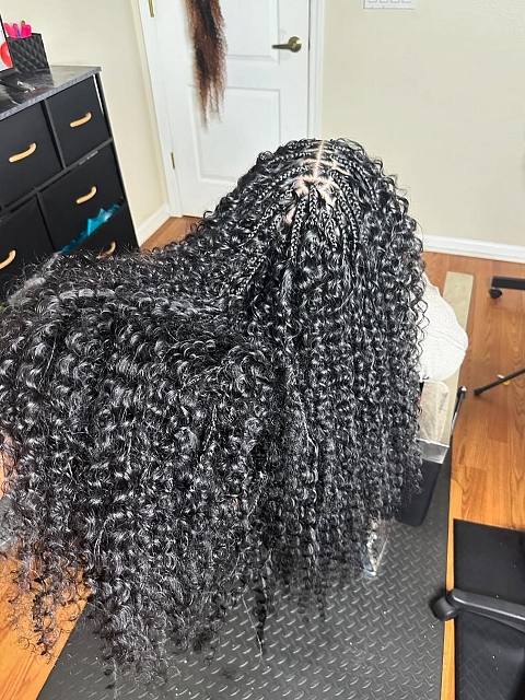 Bohemian Curl - Bulk Human Hair - Loose/Braids