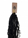 Premium 100% Human Hair Crochet Locs –Goddess Locs– Pre-Looped for DIY Instant Install – Ultra-Thin 0.5cm Lightweight Texture