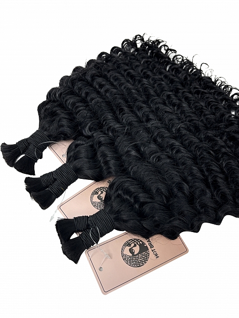Bohemian Curl - Bulk Human Hair - Loose/Braids