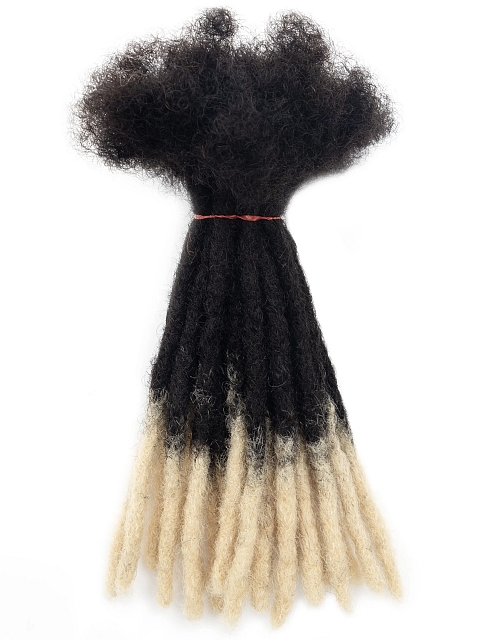 1B/613 Dreads Hot Sale Dreadlocks Ombre Dreadlock Extensions Afro Kinky Locs Human Hair Natural