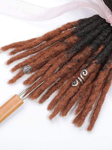 1B/30 Remy Hair Locs Extensions Dreadlocks Styles Brazilian Lisa Locs for Beginners