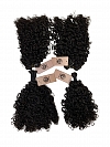 3b3c Exotic Kinky Curly -Reusable The Hybrid Glam Kit-Braiding w/ Weft Hair Combo