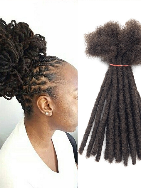 Factory Handmade Low Price Human Hair Dreadlocks Extensions Vietnamese Raw Hair Locs Extensions for Box Braided