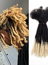 1B/613 Dreads Hot Sale Dreadlocks Ombre Dreadlock Extensions Afro Kinky Locs Human Hair Natural for Men