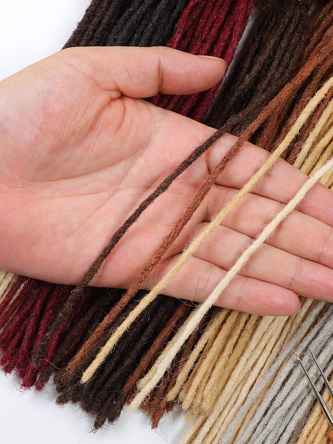 Micro Locs Human Hair Extensions