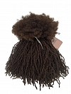 Handmade Dark Brown MicroLoc SisterLoc Human Hair Loc Extensions