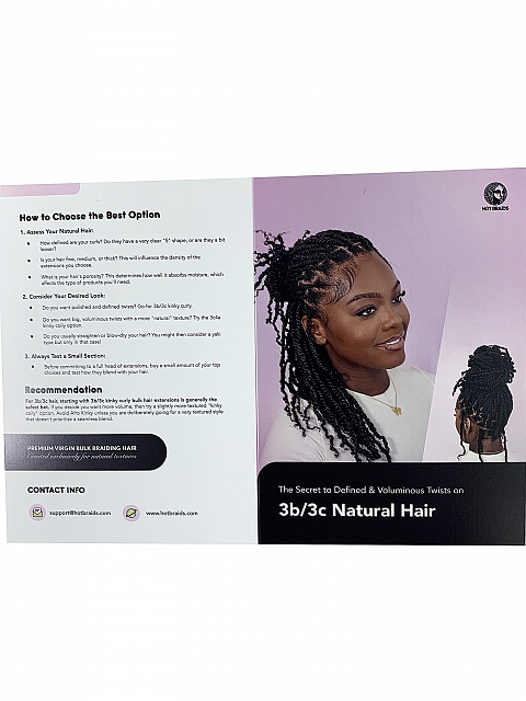 Hair Texture Sample-3b3c Kinky Curly