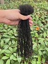 HOT Selling #8 Brown Color Human Hair Dreadlock Extension Bleached Tip Handmade Permanent Locs Hair Extensions