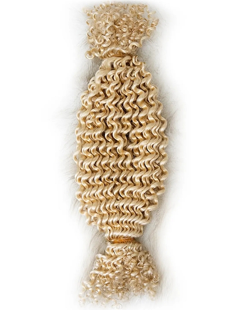 Blond Spring Twist- Bulk Human Hair - Loose/Twists
