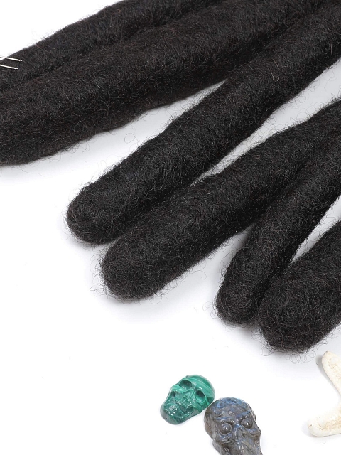Wicks Natural Black Human Hair Loc Extensions