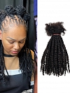 Fashion Extensions 100% Human Hair Dreadlocks Curly End Not Easy Break Texture Locs for Rock&Roll