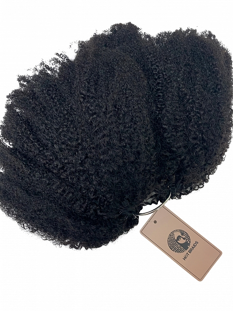 4b4c Texture-Tight Afro Kinky Coily - Crochet Human Hair