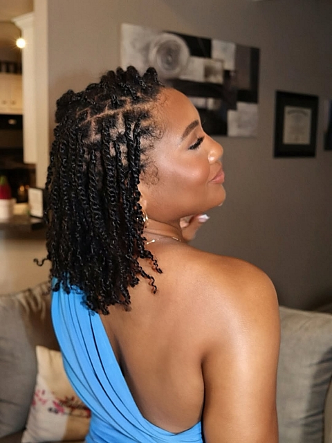 3c4a Texture-Kinky Coily - Bulk Human Hair - Dreadlocs/Twists/Braids