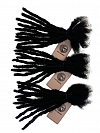 Textured Interlocked Human Hair Loc Extensions
