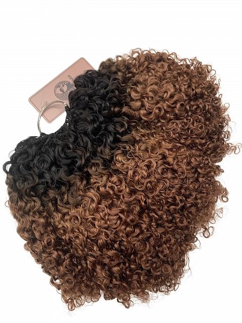 Ombre Color - Reusable Upgrade Crochet Human Hair - HBCH012