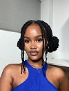 Jet Black-Tight Afro Kinky - Bulk Human Hair - Dreadlocs/Twists
