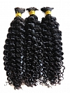 Spanish Curly - Bulk Human Hair - Loose/Braids