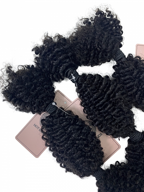 3c4a Texture-Kinky Coily - Bulk Human Hair - Dreadlocs/Twists/Braids
