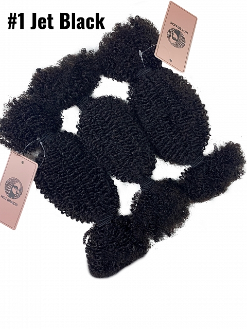 4a4b Texture-Afro Kinky Coily - Bulk Human Hair - Dreadlocs/Twists/Braids