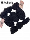 4a4b Texture-Afro Kinky Coily - Bulk Human Hair - Dreadlocs/Twists/Braids