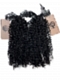 Hand-made Kinky Curly Crochet Human Hair Extension