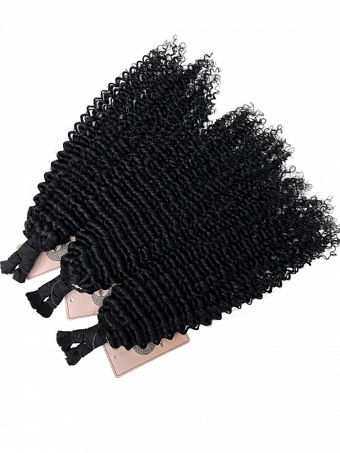 Kinky Curl - Bulk Human Hair - Loose/Braids