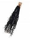 Premium 100% Human Hair Crochet Locs –Goddess Locs– Pre-Looped for DIY Instant Install – Ultra-Thin 0.5cm Lightweight Texture