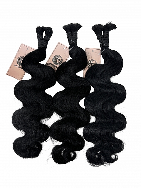 Body Wave - Bulk Human Hair - Loose/Braids
